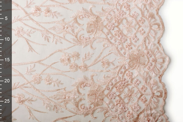 Mesh Embroidered Emma Salmon Mesh Embroidered Emma Salmon