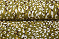 Viscose Jersey Crepe Panther Swipes Olive Green