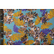Jersey de Viscosa Crepé Levi Plumas Turquesa Jersey de Viscosa Crepé Levi Plumas Turquesa