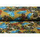 Viscosa Jersey Crêpe Levi Piume Giallo Verde Viscosa Jersey Crêpe Levi Piume Giallo Verde
