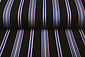Scuba Crepe Sporty Stripe Schwarz Blau Scuba Crepe Sporty Stripe Schwarz Blau