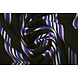 Scuba Crêpe Sportivo Righe Nero Blu Scuba Crêpe Sportivo Righe Nero Blu