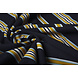Scuba Crêpe Sporty Rayure Marine Jaune Scuba Crêpe Sporty Rayure Marine Jaune