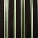 Scuba Crepe Sporty Stripe Black Green