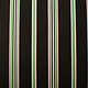 Scuba Crepe Sporty Stripe Schwarz Grün