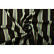 Scuba Crepé Sporty Stripe Negro Verde Scuba Crepé Sporty Stripe Negro Verde