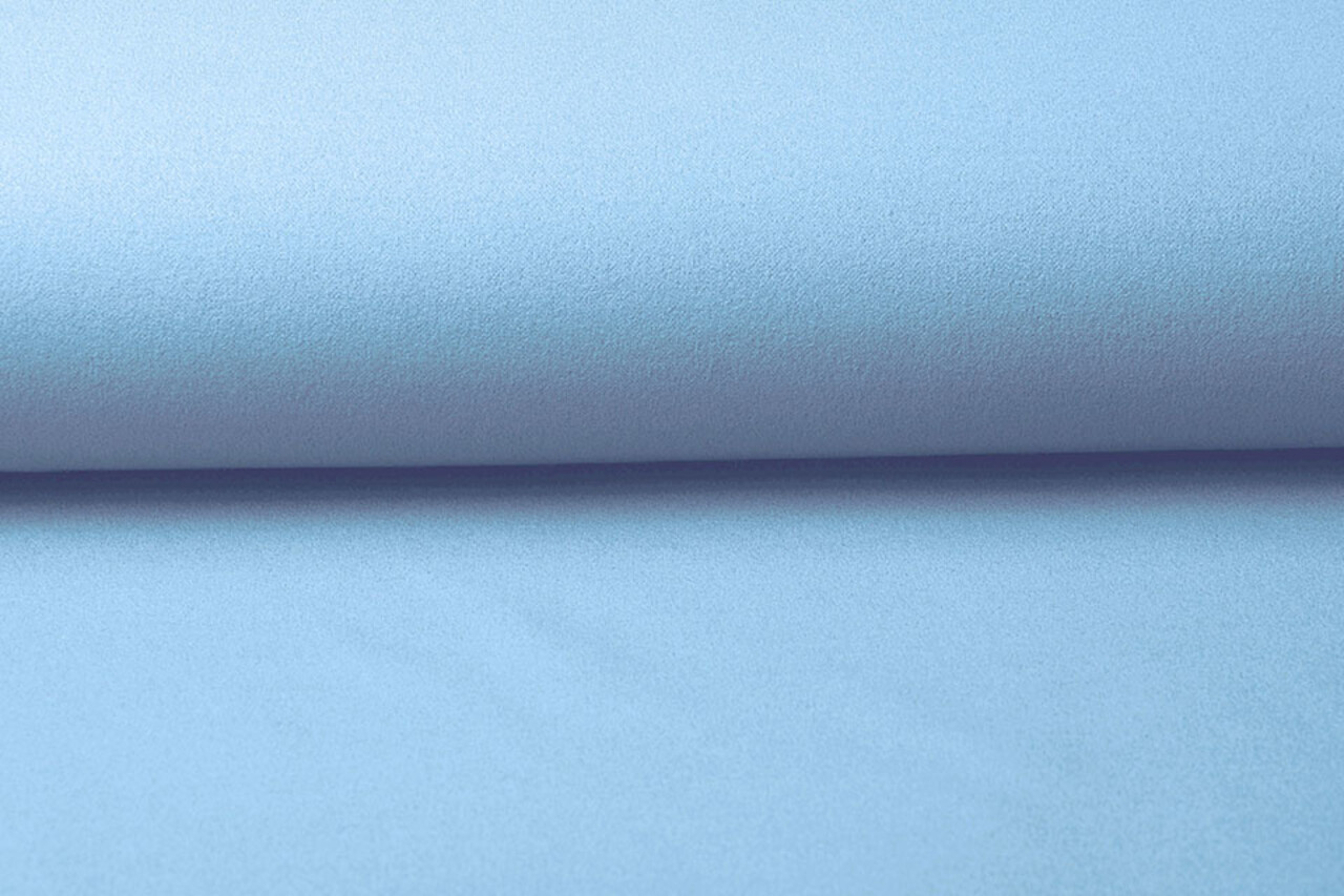 Oeko-Tex®  Scuba Crepe Jersey Light Blue