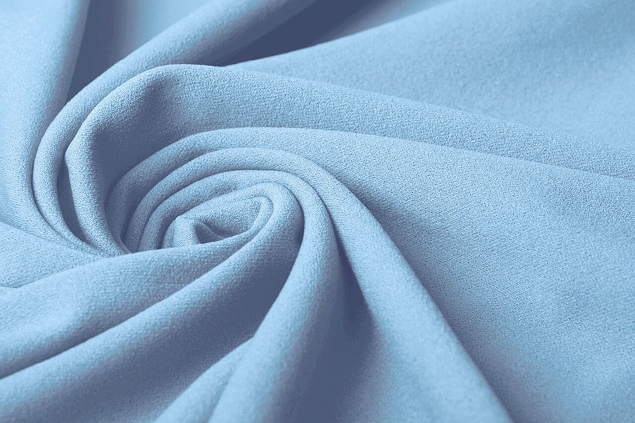 Oeko-Tex®  Scuba Crepe Jersey Light Blue
