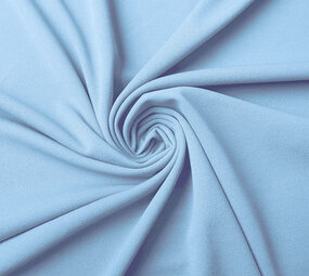 Oeko-Tex®  Scuba Crepe Jersey Light Blue