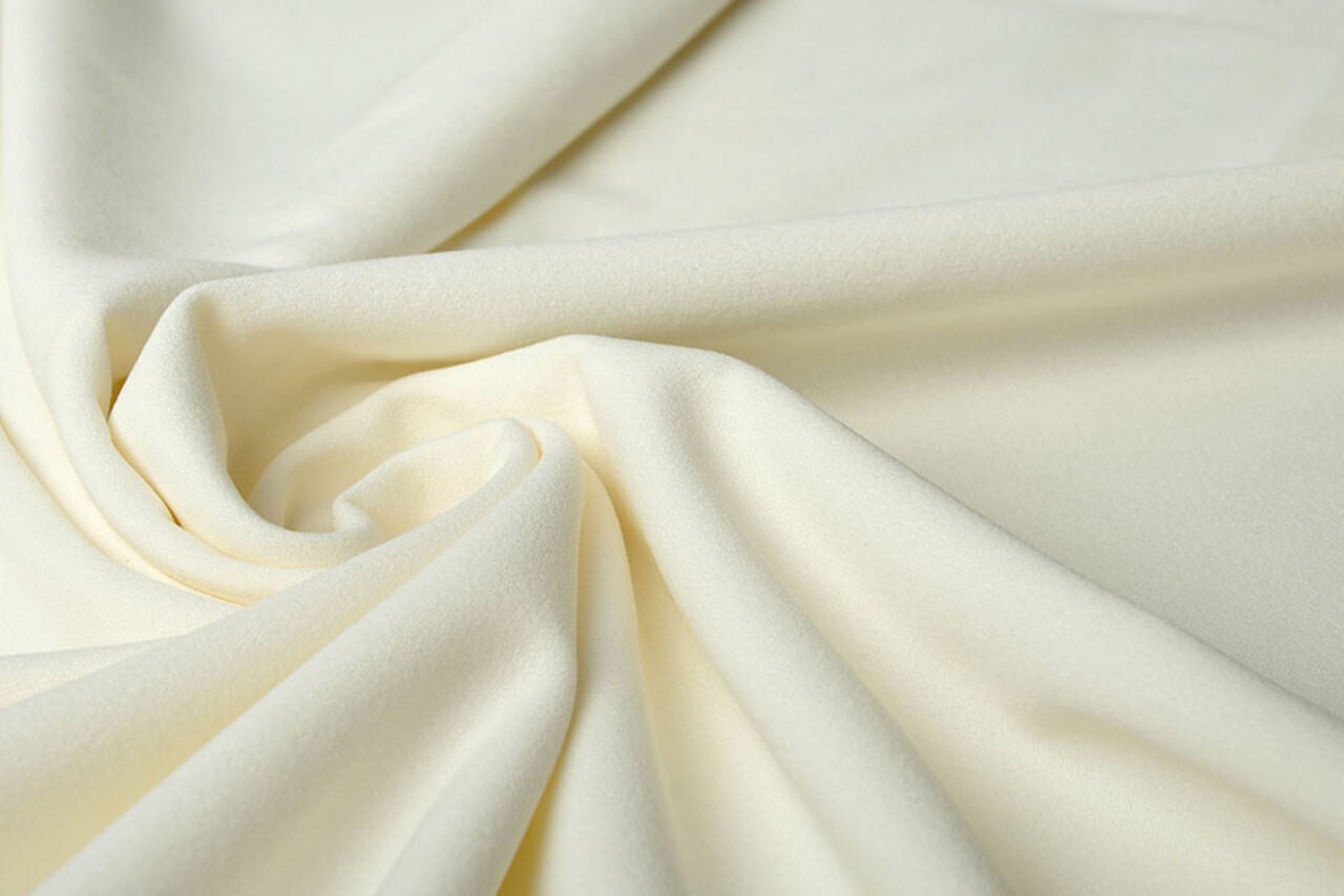 Oeko-Tex®  Scuba Crepe Jersey Creme Oeko-Tex®  Scuba Crepe Jersey Creme