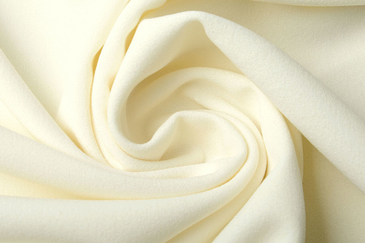 Oeko-Tex®  Scuba Crepe Jersey Creme Oeko-Tex®  Scuba Crepe Jersey Creme
