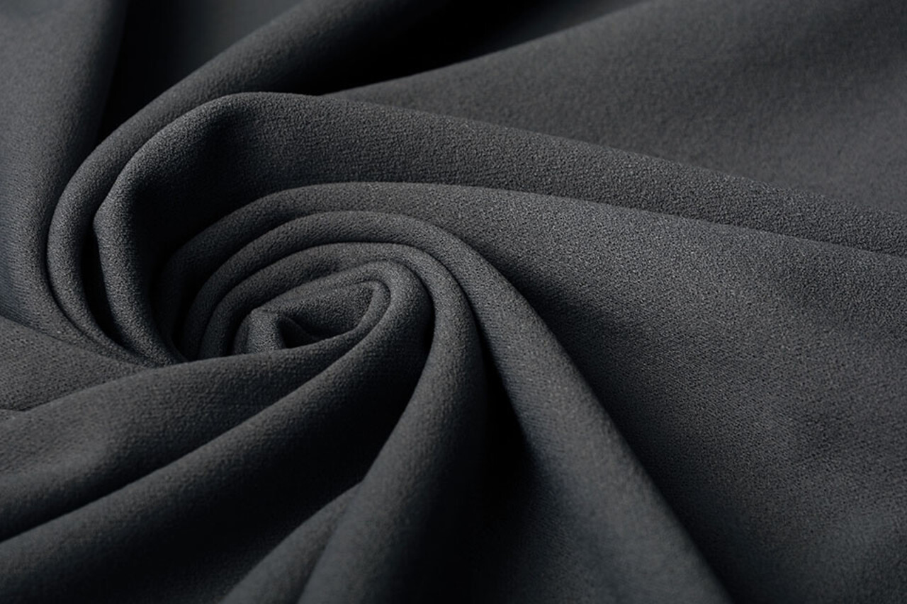 Oeko-Tex®  Scuba Crepe Jersey Anthrazit