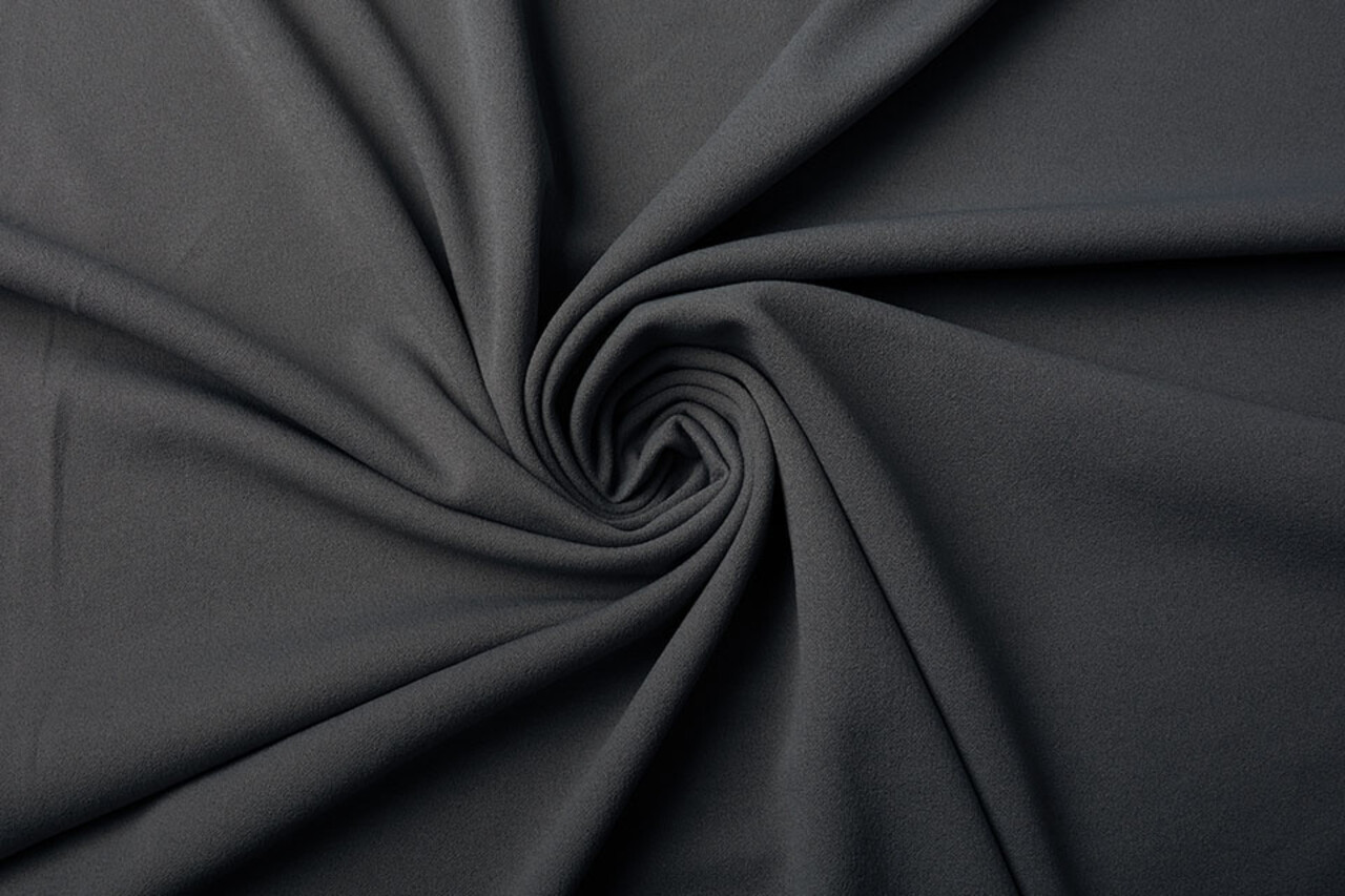 Oeko-Tex®  Scuba Crepe Jersey Anthrazit