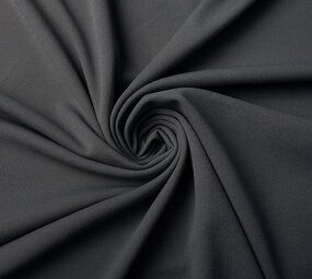 Oeko-Tex®  Scuba Crepe Jersey Anthrazit Oeko-Tex®  Scuba Crepe Jersey Anthrazit