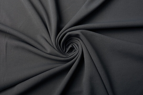 Oeko-Tex®  Scuba Crepe Jersey Anthracite