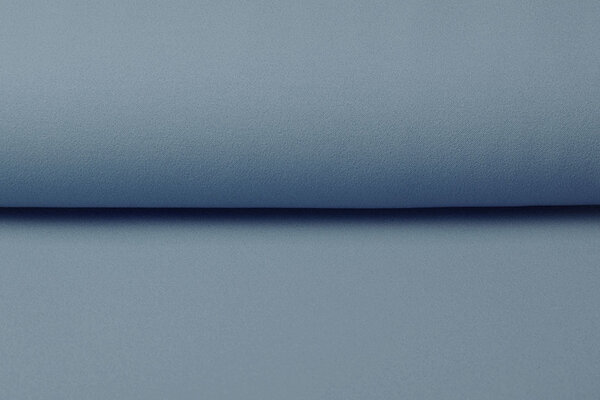 Oeko-Tex®  Scuba Crepe Jersey Grau-Blau