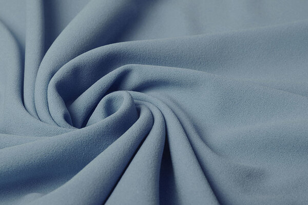 Oeko-Tex®  Scuba Crepe Jersey Grau-Blau