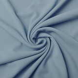Oeko-Tex®  Scuba Crepé Jersey Gris-Azul