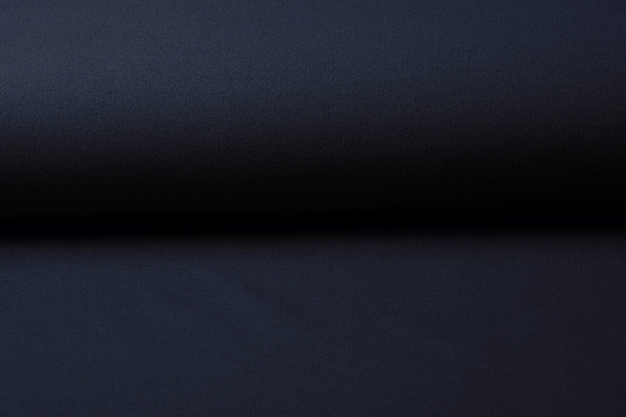 Oeko-Tex®  Scuba Crêpe Jersey Blu Navy