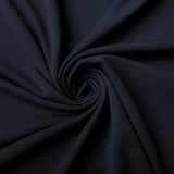 Oeko-Tex®  Scuba Crepe Jersey Navy Blue Oeko-Tex®  Scuba Crepe Jersey Navy Blue