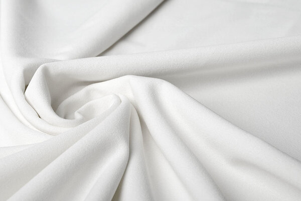 Oeko-Tex® Scuba Crêpe Jersey Blanc Oeko-Tex® Scuba Crêpe Jersey Blanc