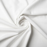 Oeko-Tex®  Scuba Crepe Jersey Weiß Oeko-Tex®  Scuba Crepe Jersey Weiß