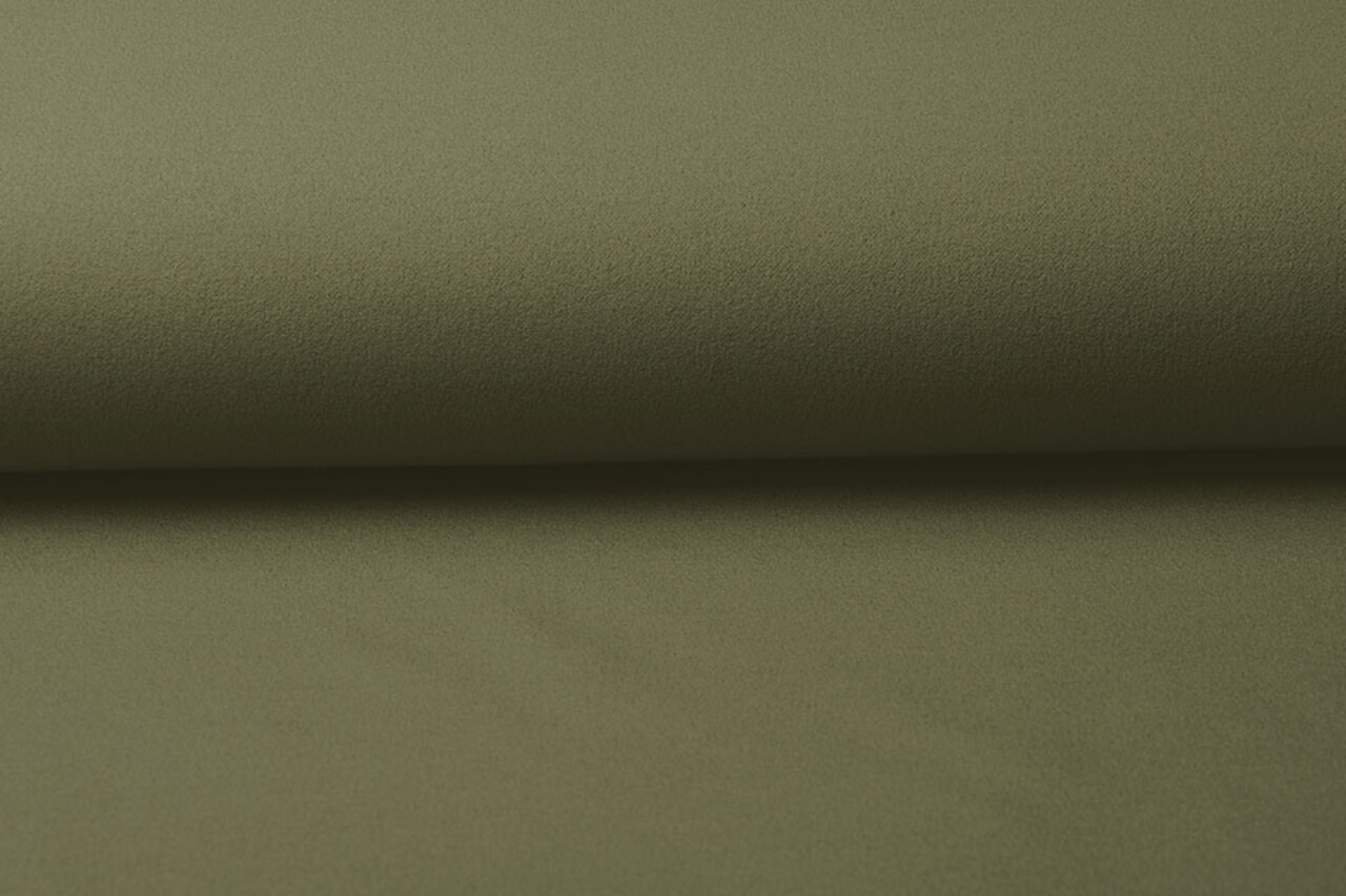 Oeko-Tex®  Scuba Crepe Jersey Armeegrün