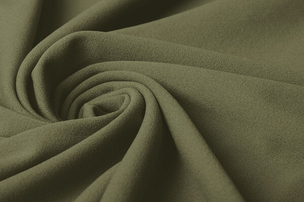 Oeko-Tex®  Scuba Crepe Jersey Army Green