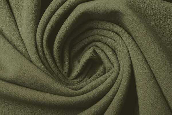Oeko-Tex®  Scuba Crepe Jersey Army Groen