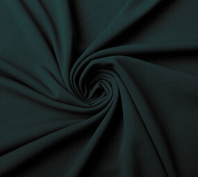 Oeko-Tex®  Scuba Crepe Jersey  Bottle Green