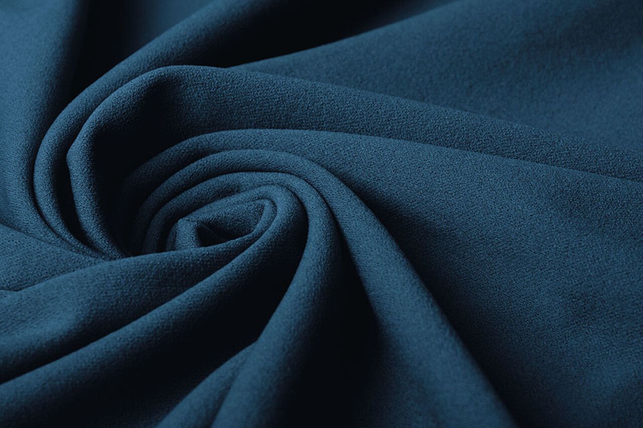 Oeko-Tex®  Scuba Crepe Jersey Petrolblau Oeko-Tex®  Scuba Crepe Jersey Petrolblau