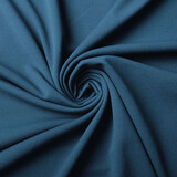 Oeko-Tex®  Scuba Crêpe Jersey Blu Petrolio