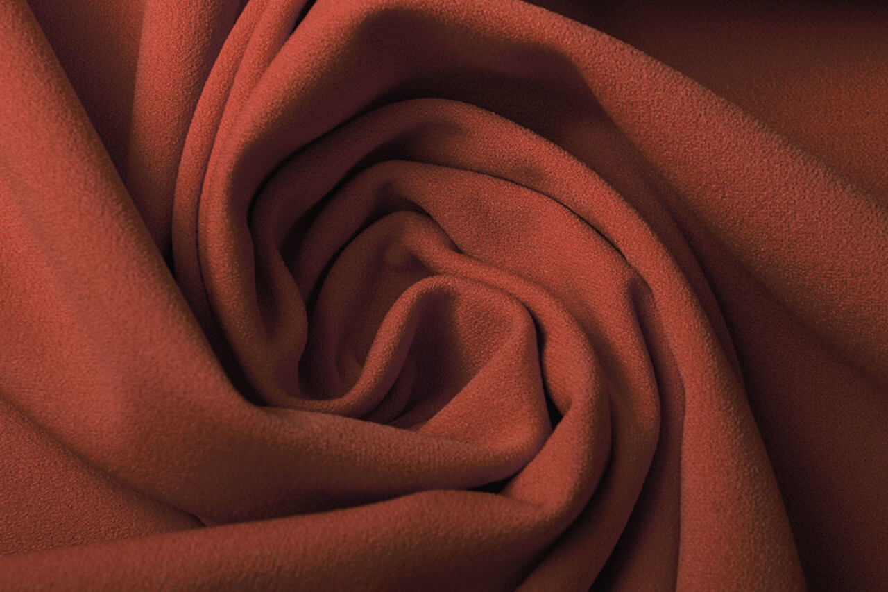 Oeko-Tex®  Scuba Crepe Jersey Brique