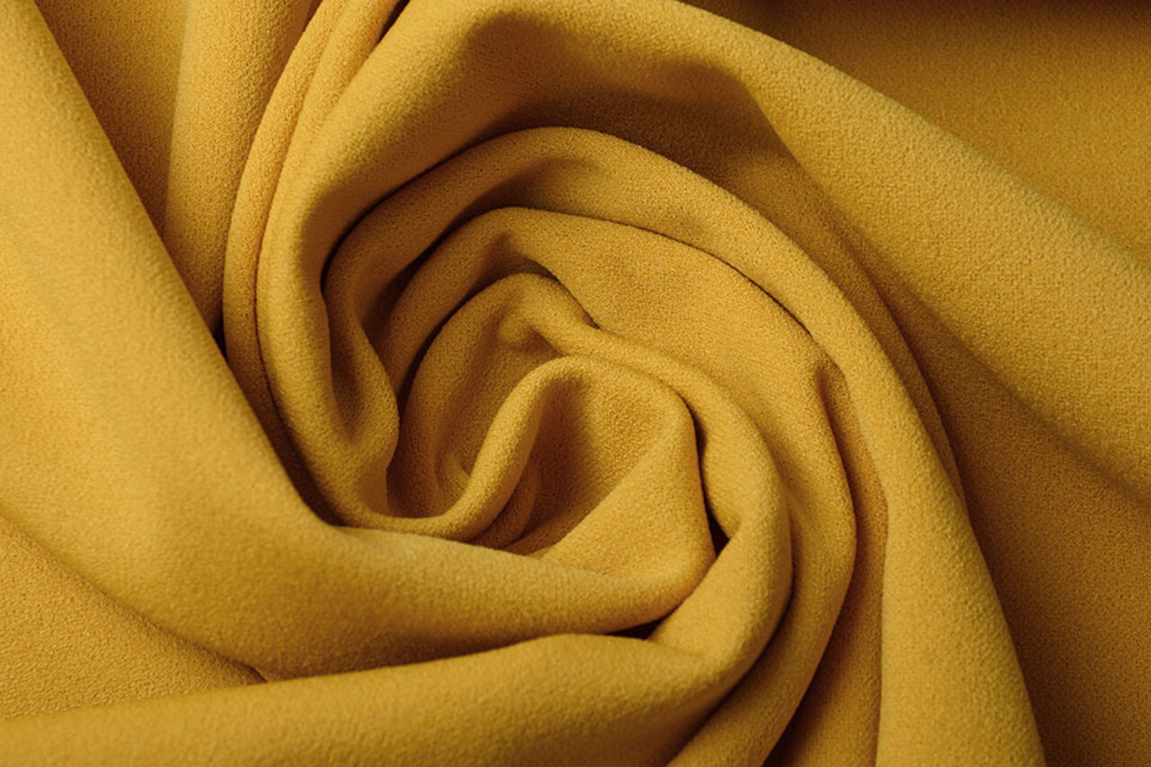 Oeko-Tex® Scuba Crepé Jersey Ocre Amarillo Oeko-Tex® Scuba Crepé Jersey Ocre Amarillo