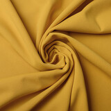 Oeko-Tex®  Scuba Crepe Jersey Oker Geel Oeko-Tex®  Scuba Crepe Jersey Oker Geel