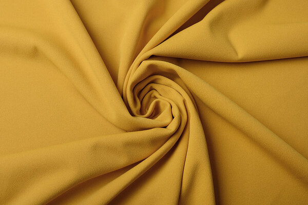 Oeko-Tex®  Scuba Crepe Jersey Ocher Gelb