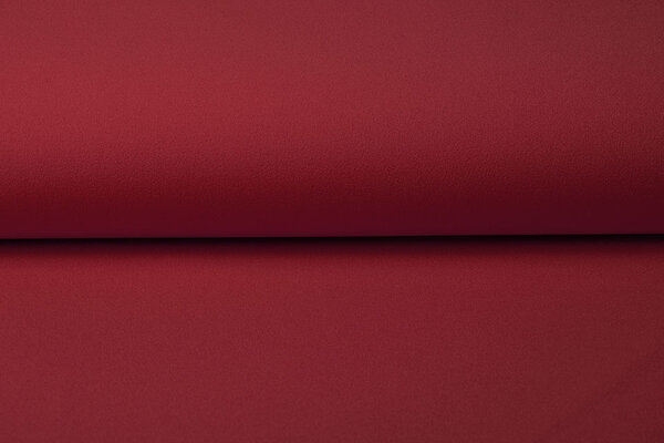 Oeko-Tex®  Scuba Crepe Jersey Weinrot Oeko-Tex®  Scuba Crepe Jersey Weinrot