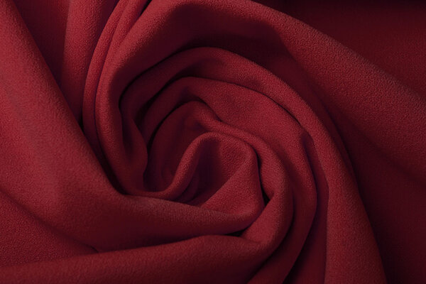 Oeko-Tex®  Scuba Crepe Jersey Wijnrood