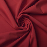 Oeko-Tex®  Scuba Crepé Jersey Rojo Vino