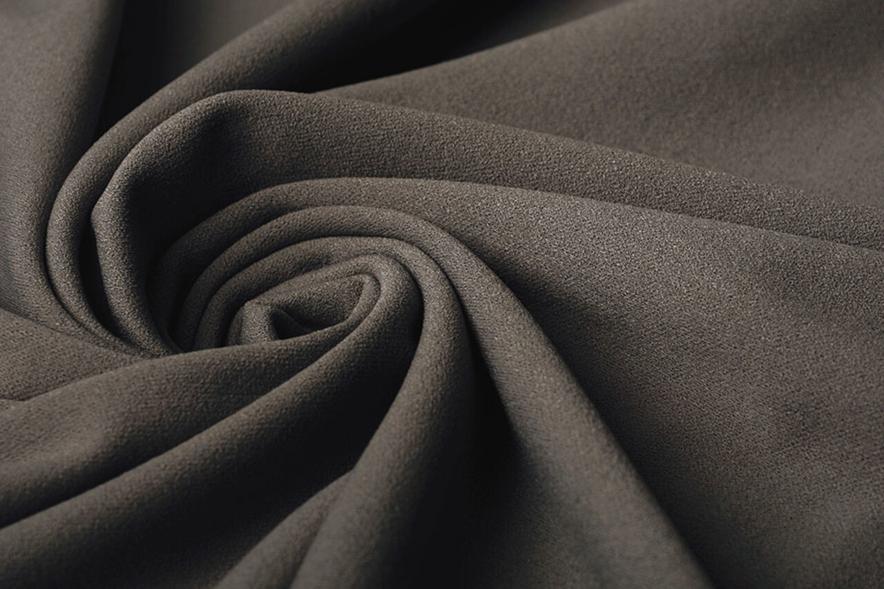 Oeko-Tex®  Scuba Crepe Jersey Taupe Oeko-Tex®  Scuba Crepe Jersey Taupe