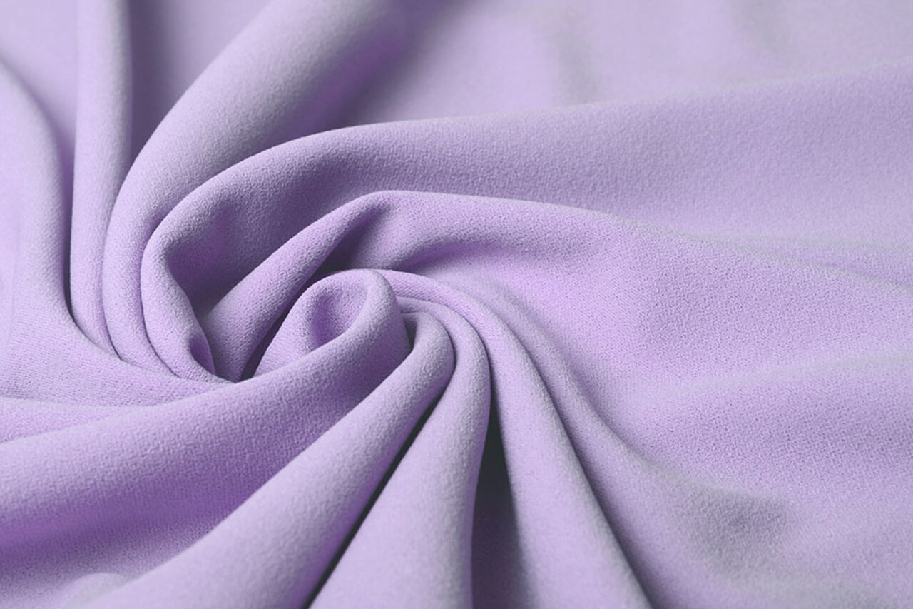 Oeko-Tex®  Scuba Crepe Jersey Lilac Oeko-Tex®  Scuba Crepe Jersey Lilac