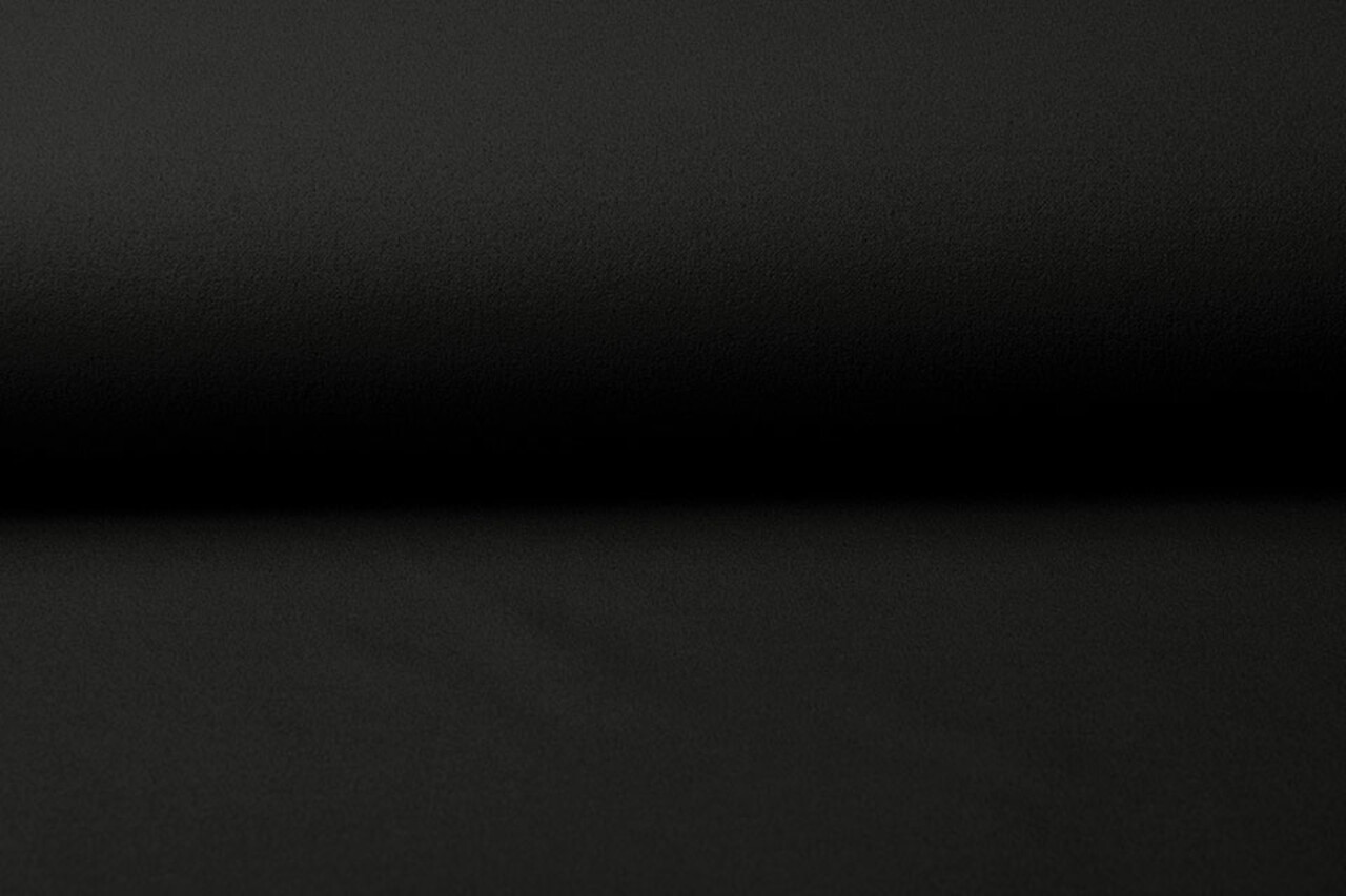 Oeko-Tex® Scuba Crêpe Jersey Nero Oeko-Tex® Scuba Crêpe Jersey Nero