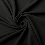 Oeko-Tex®  Scuba Crepe Jersey Black Oeko-Tex®  Scuba Crepe Jersey Black