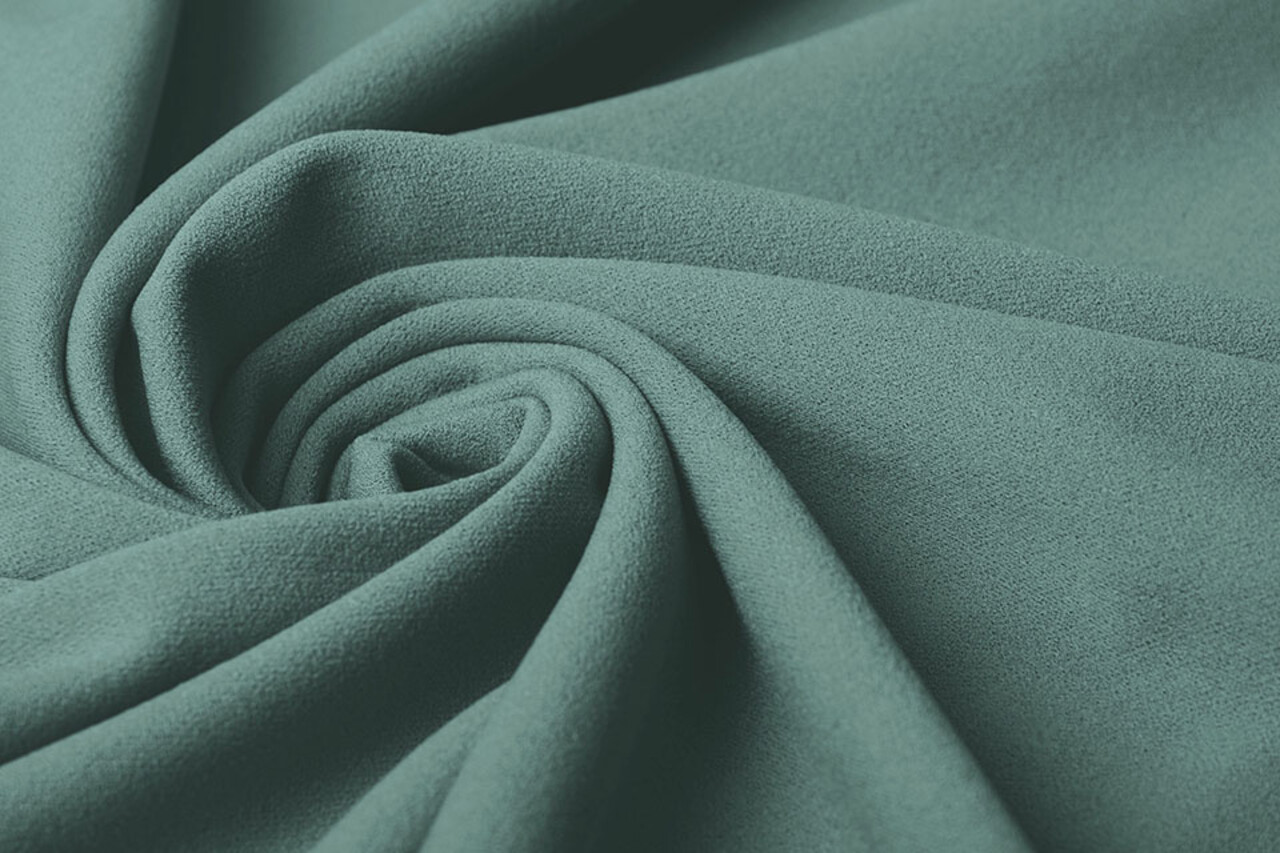 Oeko-Tex®  Scuba Crepe Jersey Altgrün Oeko-Tex®  Scuba Crepe Jersey Altgrün