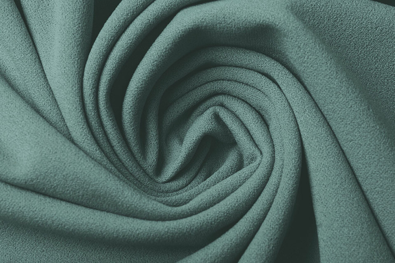 Oeko-Tex®  Scuba Crepe Jersey Old Green Oeko-Tex®  Scuba Crepe Jersey Old Green