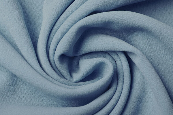 Oeko-Tex®  Scuba Crêpe Jersey Gris Bleu
