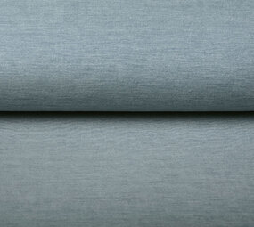 Flowy Pique Melange Blau-Grau