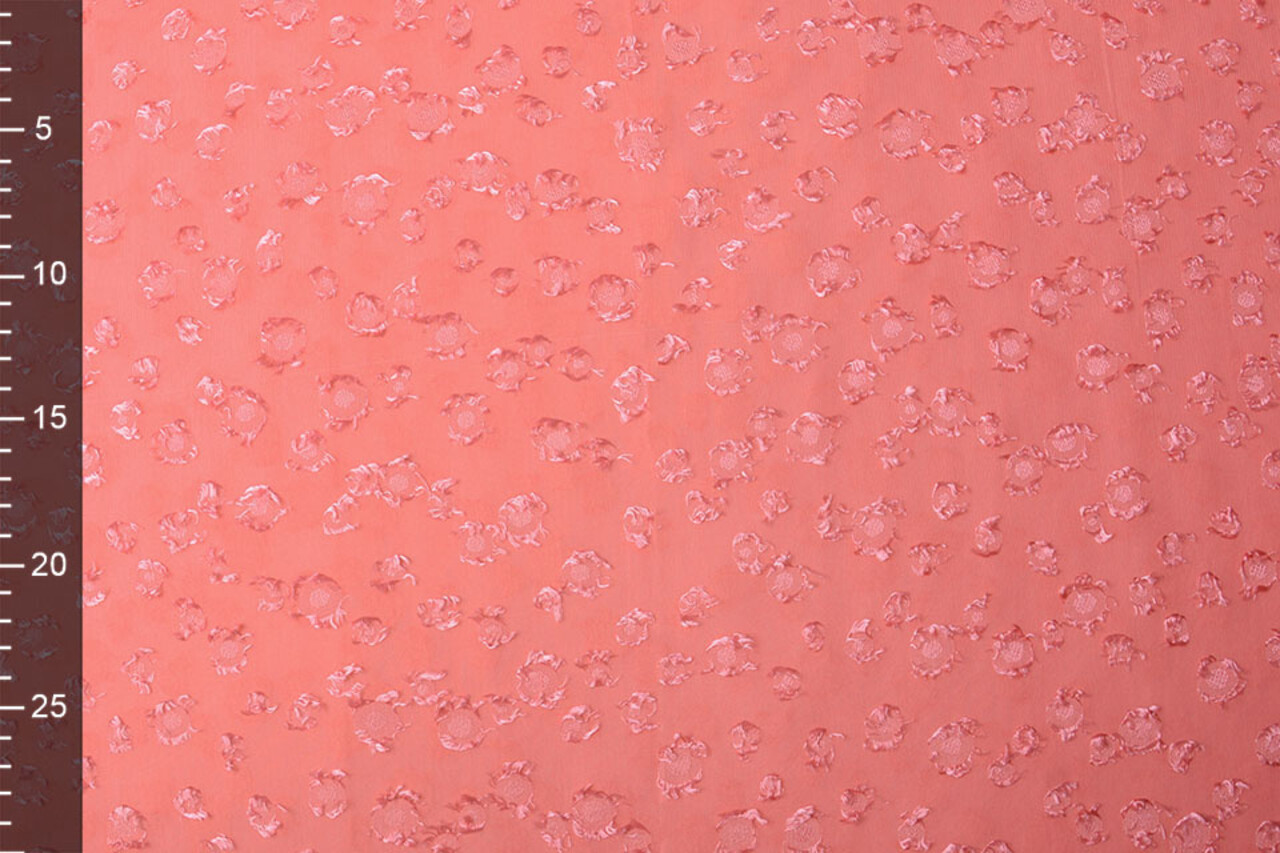 Jacquard Mousseline Liza Rose Jacquard Mousseline Liza Rose