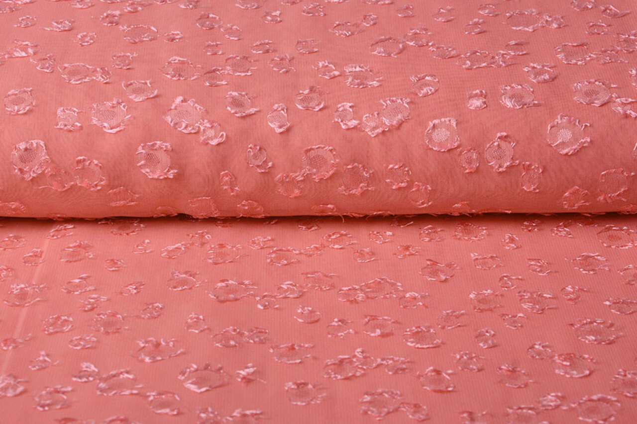 Jacquard Chiffon Liza Rosa Jacquard Chiffon Liza Rosa