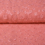 Jacquard Chifón Liza Rosa Jacquard Chifón Liza Rosa